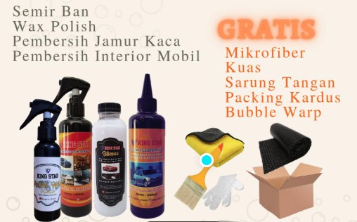 Promo Spesial Paket Cuci Mobil premium + Wax (suprime)